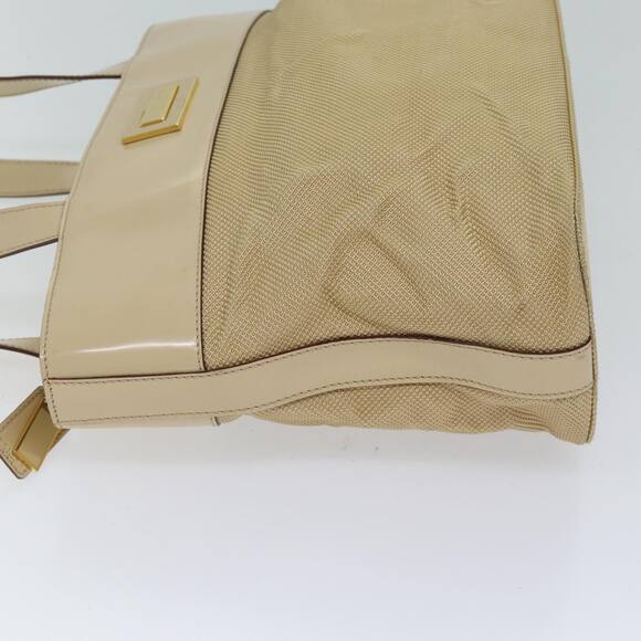 CELINE Shoulder Bag Canvas Beige - Picture 5 of 12